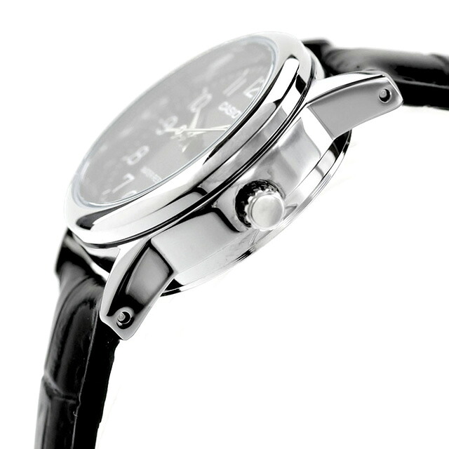 カシオ チープカシオ CASIO クォーツ 電池式 LTP-V002L-1B スタンダード 海外モデル レディース チプカシ 腕時計 シンプル ブランド カシオ casio アナログ ブラック 黒 おしゃれ 防水 軽い 華奢 かわいい プレゼント 女性 学生 受験生 受験用 試験用