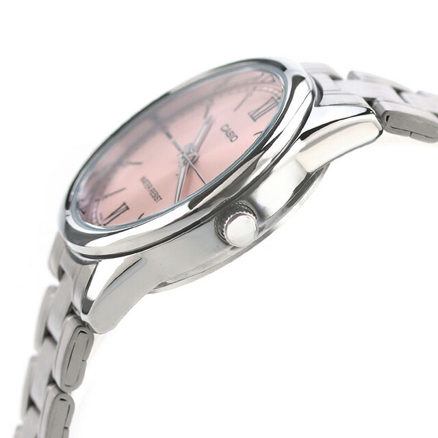カシオ CASIO LTP-V005D-4B2 スタンダード チプカシ 海外モデル レディース 腕時計 カシオ casio アナログ ピンク ブランド おしゃれ 防水 小さい 軽い かわいい プレゼント 女性 実用的