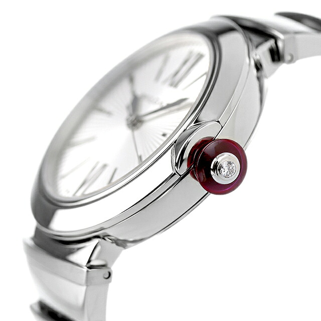 ブルガリ ルチェア 自動巻き 腕時計 レディース BVLGARI LU36C6SSD シルバー スイス製 高級 ブランド おしゃれ 防水 軽い 華奢 かわいい プレゼント 女性 実用的