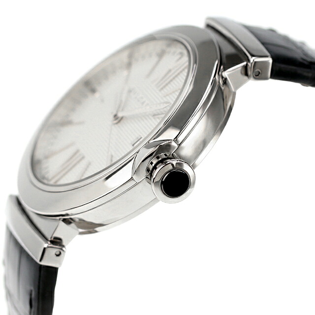 ブルガリ ルチェア 自動巻き 腕時計 メンズ BVLGARI LU40C6SLD シルバー ブラック 黒 スイス製 高級 ブランド おしゃれ 防水 プレゼント 男性 実用的