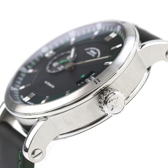 ミューレ・グラスヒュッテ TEUTONIA SPORT II “RACING GREEN” 自動巻き 腕時計 ブランド メンズ Muhle Glashutte M1-29-74-LB アナログ ブラック グリーン 黒 ドイツ製