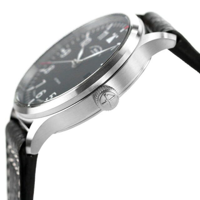 ミューレ・グラスヒュッテ Terrasport II 自動巻き 腕時計 ブランド メンズ Muhle Glashutte M1-37-44-LB アナログ ブラック 黒 ドイツ製