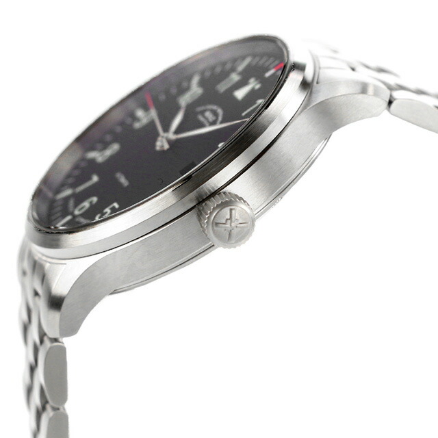 ミューレ・グラスヒュッテ Terrasport II 自動巻き 腕時計 ブランド メンズ Muhle Glashutte M1-37-44-MB アナログ ブラック 黒 ドイツ製