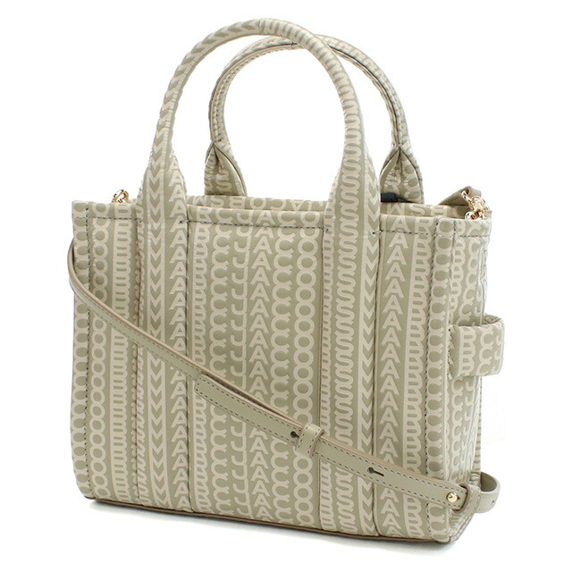 マーク・ジェイコブス トートバッグ レディース MARC JACOBS THE MINI TOTE レザー ベトナム 2S3HTT001H03 KHAKI カーキ ベージュ系 バッグ 軽量 手提げ ブランド 高級 おしゃれ プレゼント 女性 実用的 かわいい