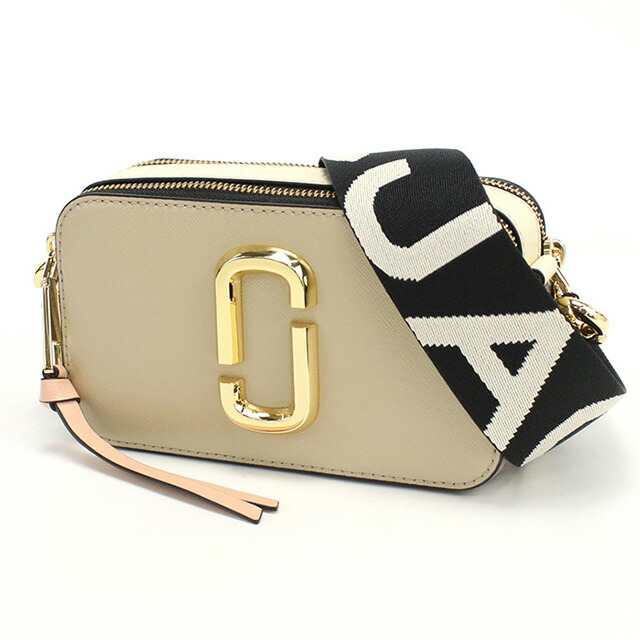 マーク・ジェイコブス 斜め掛け ショルダーバッグ レディース MARC JACOBS THE SNAPSHOT ベトナム 2S3HCR500H03 KHAKI MULTI ベージュ系 マルチカラー バッグ 斜めがけ ブランド 高級 おしゃれ プレゼント 女性 実用的 かわいい