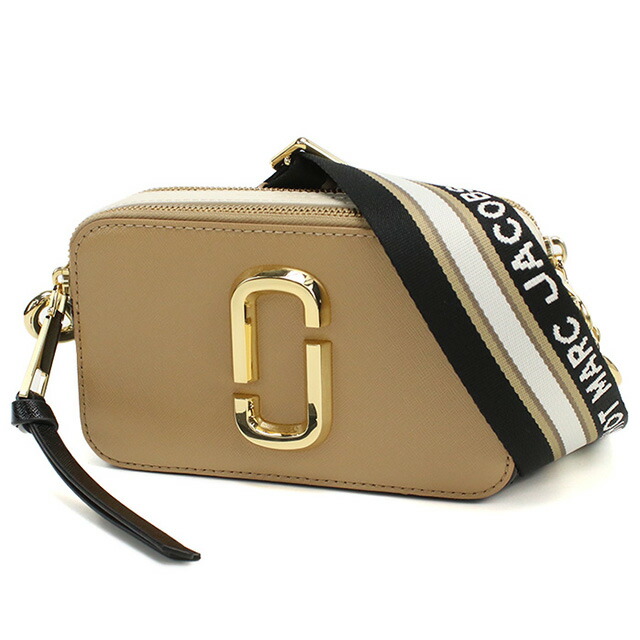 マーク・ジェイコブス 斜め掛け ショルダーバッグ レディース MARC JACOBS THE SNAPSHOT ベトナム 2S3HCR500H03 CAMEL MULTI ブラウン系 マルチカラー バッグ 斜めがけ ブランド 高級 おしゃれ プレゼント 女性 実用的 かわいい