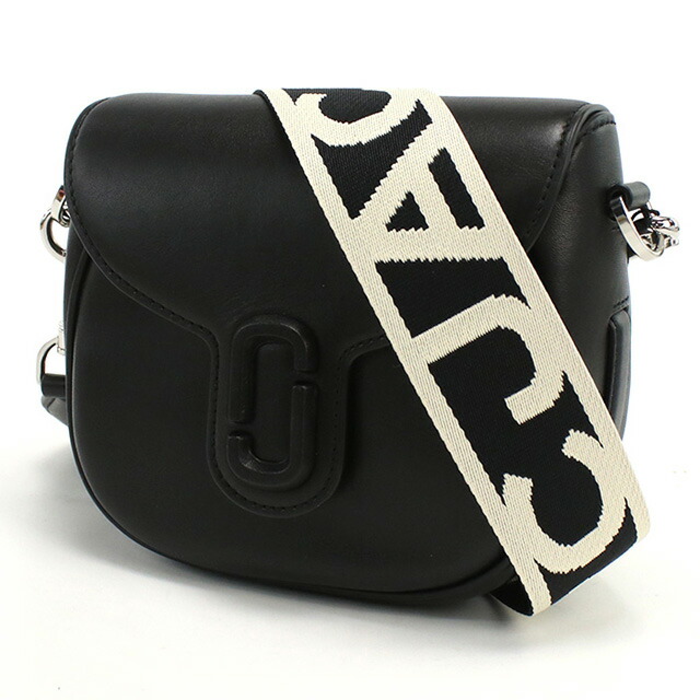 マーク・ジェイコブス 斜め掛け ショルダーバッグ レディース MARC JACOBS THE SMALL SADDLE BAG レザー ベトナム 2S3HMS003H03 BLACK ブラック バッグ 斜めがけ ブランド 高級 おしゃれ プレゼント 女性 実用的 かわいい