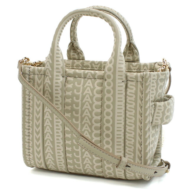 マーク・ジェイコブス トートバッグ レディース MARC JACOBS THE MICRO TOTE レザー ベトナム H052L03FA22 KHAKI カーキ ベージュ系 バッグ 軽量 手提げ ブランド 高級 おしゃれ プレゼント 女性 実用的 かわいい