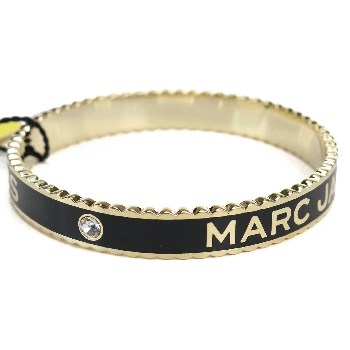 マーク・ジェイコブス バングル レディース MARC JACOBS メタル J105MT7PF22 BLACK-GOLD ブラック ジュエリーアクセサリー