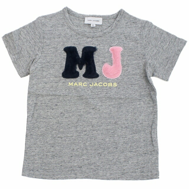 子供服 キッズ 女の子 男の子 高級 ブランド 出産祝い ギフト おしゃれ マークジェイコブス Tシャツ ベビー MARC JACOBS W15623 CHINE GREY グレー系 ウェア 選べるモデル
