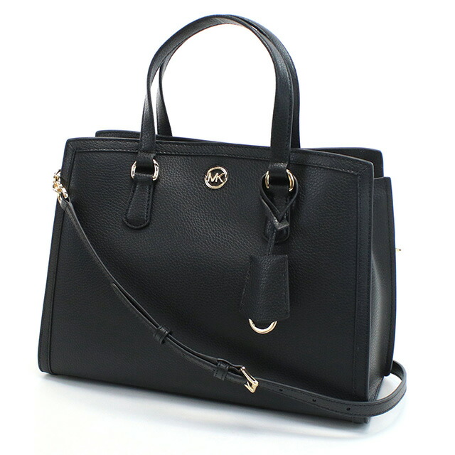 マイケル・コース トートバッグ レディース MICHAEL KORS CHANTAL レザー バングラデシュ 30F2G7CS2T BLACK ブラック バッグ 軽量 手提げ ブランド 高級 おしゃれ プレゼント 女性 実用的 かわいい