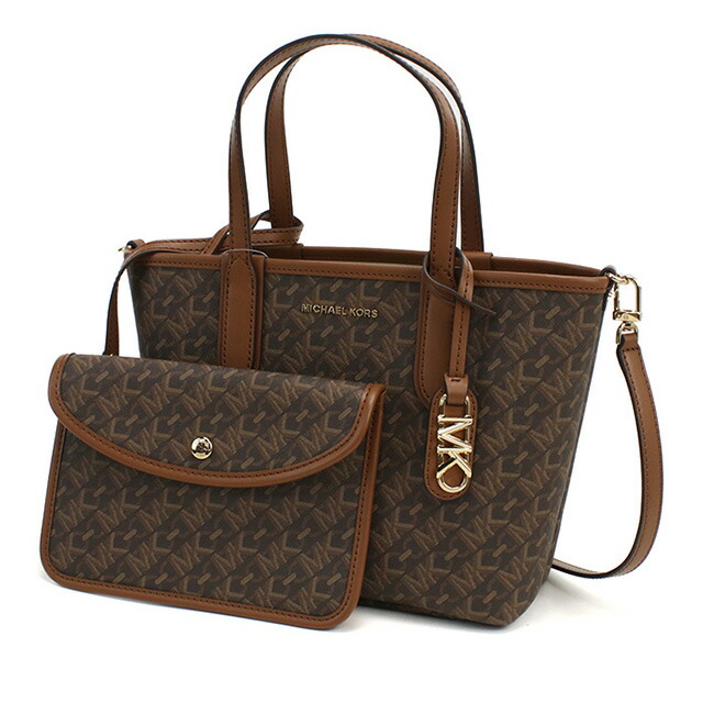 マイケル・コース トートバッグ レディース ブランド MICHAEL KORS ELIZA カンボジア 30R4GZAT0B BRN-LUGGAGE ブラウン系 バッグ 軽量 手提げ 高級 おしゃれ プレゼント 女性 実用的 かわいい