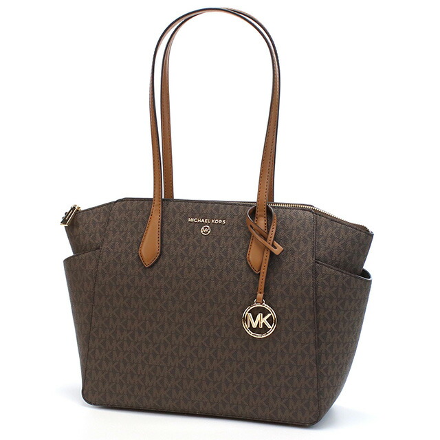 マイケルコース トートバッグ レディース ブランド MICHAEL KORS MARILYN 30S2G6AT2B ブラウン バッグ 軽量 手提げ 高級 おしゃれ プレゼント 女性 実用的 かわいい