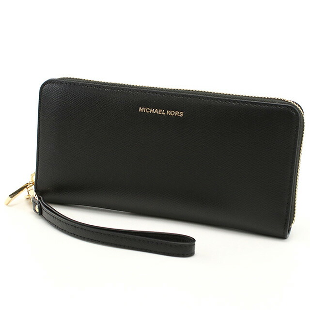 マイケル・コース オーガナイザー レディース ブランド MICHAEL KORS JET SET レザー ベトナム 32F4GJ6T3L BLACK ブラック 小物