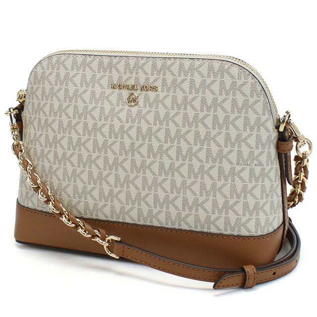 マイケル・コース 斜め掛け ショルダーバッグ レディース ブランド MICHAEL KORS JET SET CHARM フィリピン 32T1GT9C3B VANILLA-ACRN ホワイト系 バッグ