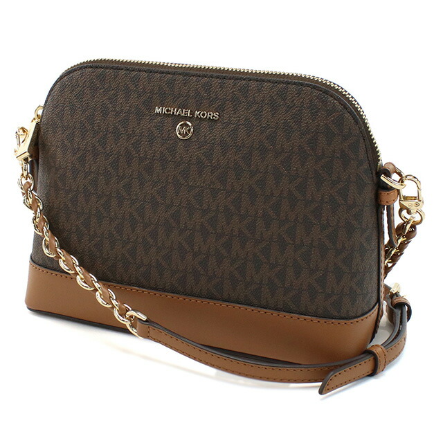 マイケル・コース 斜め掛け ショルダーバッグ レディース ブランド MICHAEL KORS JET SET CHARM フィリピン 32T1GT9C3B BRN-ACORN ブラウン系 バッグ