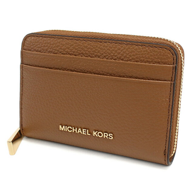 マイケル・コース 小銭入れ レディース ブランド MICHAEL KORS JET SET レザー インドネシア 32T4GJ6Z5L LUGGAGE ブラウン系 財布