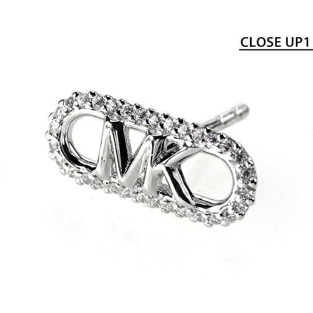 マイケル・コース ピアス レディース ブランド MICHAEL KORS スターリングシルバー キュービックジルコニア スタッド 両耳用 MKC1657CZ040 シルバー アクセサリー