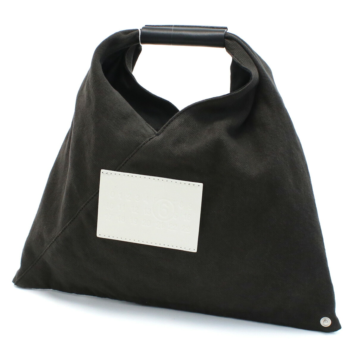 エムエムシックス ハンドバッグ レディース MM6 コットン SB6WD0013 ブラック バッグ 軽量 小さめ 手提げ ブランド 高級 おしゃれ プレゼント 女性 実用的 かわいい