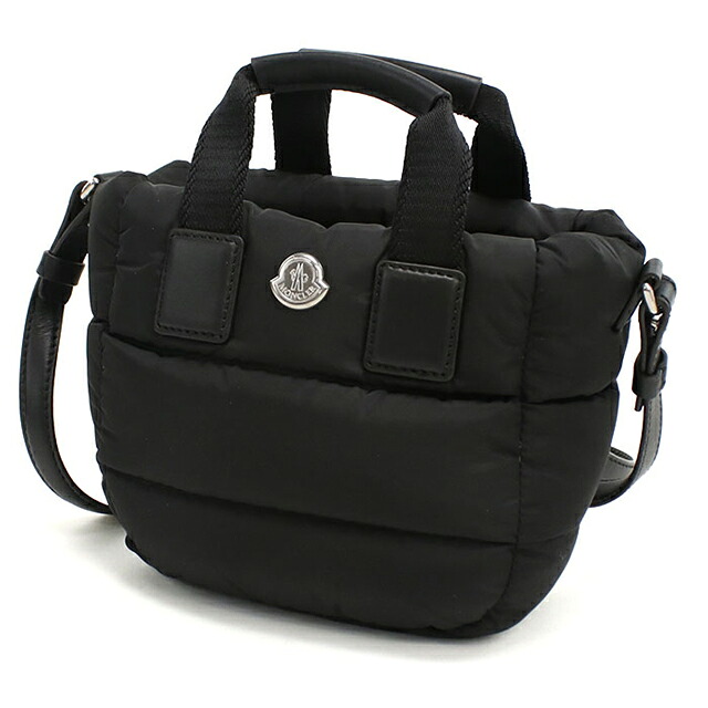 モンクレール ハンドバッグ レディース ブランド MONCLER 5L00004 ブラック 軽量 小さめ 手提げ 高級 おしゃれ プレゼント 女性 実用的 かわいい