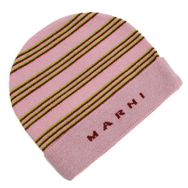 マルニ ニットキャップ キッズ ブランド MARNI M01238 ピンク 帽子 選べるモデル