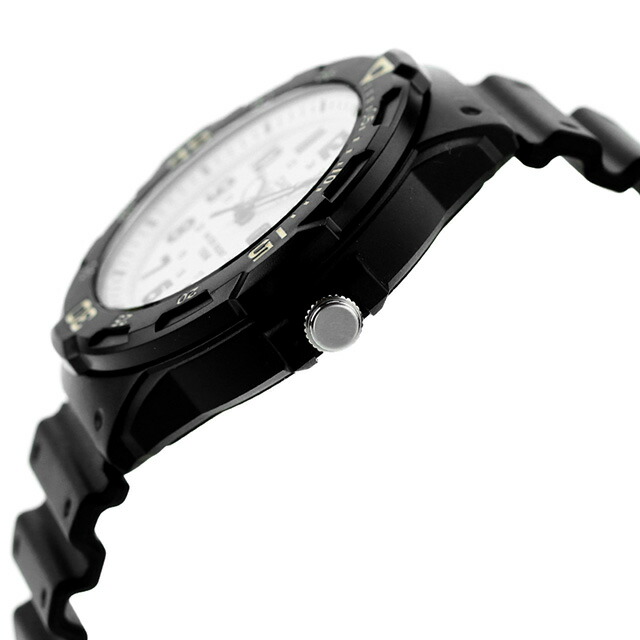 カシオ 腕時計 チープカシオ クオーツ MRW-200H-7BVDF CASIO アウトドア ホワイト ブラック チプカシ 時計 ブランド おしゃれ 防水 小さい 軽い かっこいい プレゼント 男性 実用的