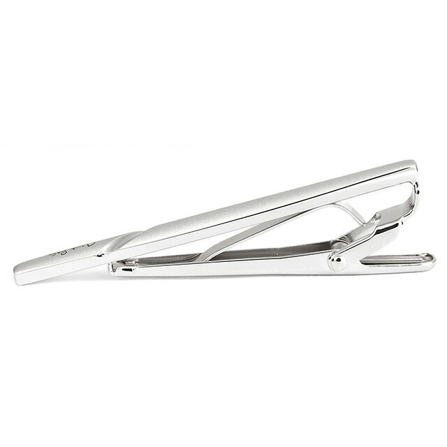 Mila schon ミラショーン ネクタイピン ブランド メンズ タイバー タイピン クリップ 真鍮 MS01006 シルバー アクセサリー ビジネス フォーマル 小物 記念日 誕生日プレゼント 就職祝い 男性 ギフト プレゼント 実用的