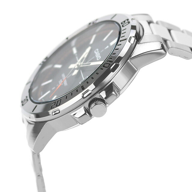 カシオ チープカシオ CASIO クォーツ 電池式 MTP-VD01D-1E2V スタンダード 海外モデル メンズ チプカシ 腕時計 ブランド カシオ casio アナログ ブラック 黒 おしゃれ 防水 小さい 軽い かわいい プレゼント 実用的 学生