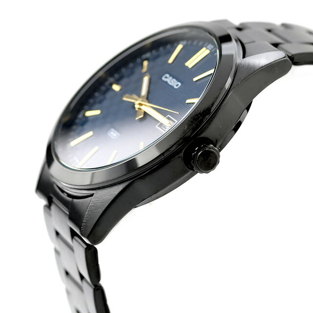 カシオ チープカシオ CASIO クォーツ 電池式 MTP-VD03B-2A スタンダード 海外モデル メンズ チプカシ 腕時計 シンプル ブランド カシオ casio アナログ ブラック 黒 おしゃれ 防水 小さい 軽い かわいい プレゼント 実用的 学生 受験生 受験用 試験用 受験対応