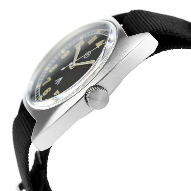 ナバルウォッチ Naval military watch Royal Air Force Type クォーツ 電池式 腕時計 ブランド メンズ NAVAL WATCH Mil-02B-BK アナログ ブラック 黒 おしゃれ 防水 プレゼント 男性 実用的