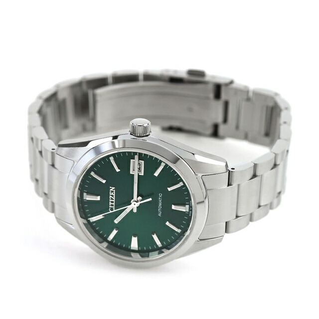 シチズン コレクション 自動巻き 腕時計 ブランド メンズ CITIZEN COLLECTION NB1051-56W アナログ 松葉色 おしゃれ 防水 プレゼント 男性 実用的
