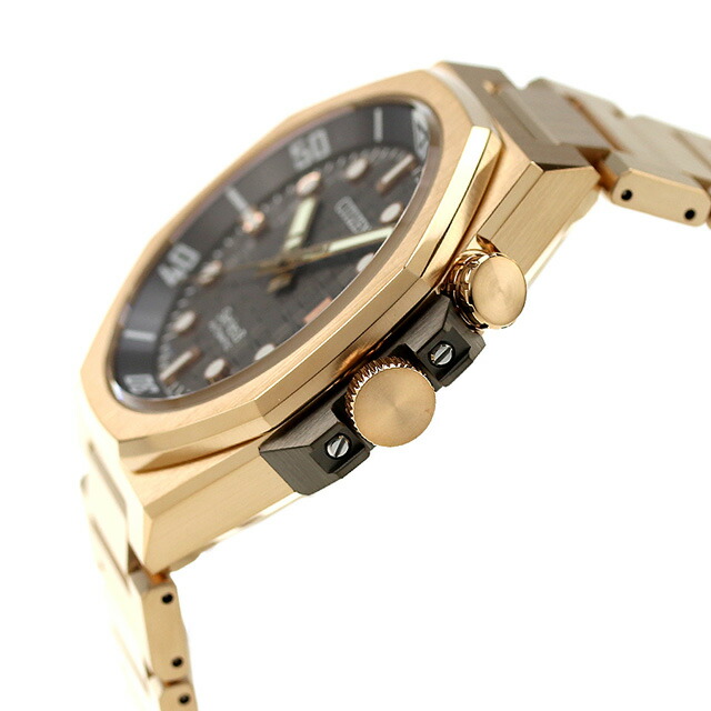 シチズン シリーズ8 890 Mechanical 自動巻き 腕時計 メンズ CITIZEN Series 8 NB6069-53H アナログ グレー ゴールド 日本製 高級 ブランド おしゃれ 防水 文字盤 大きい プレゼント 男性 実用的