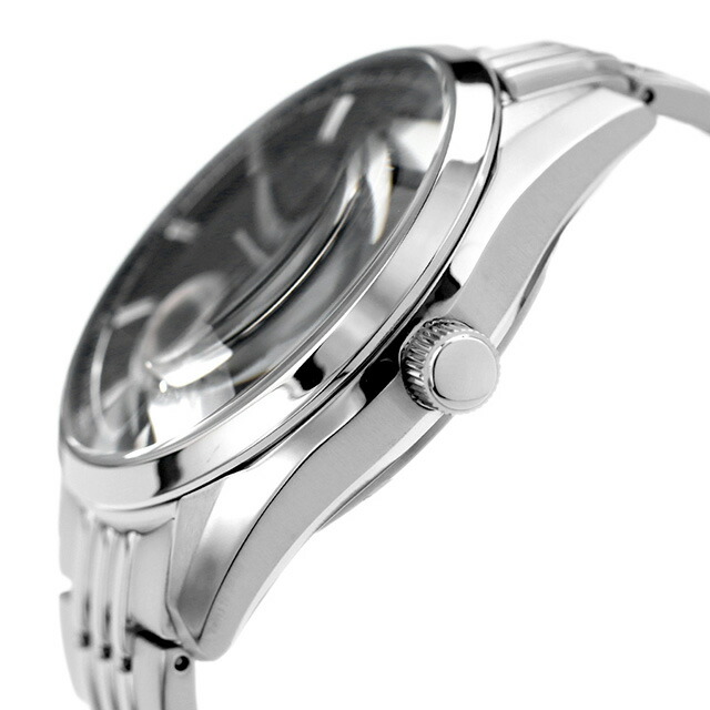 シチズン コレクション メカニカル クラシックオープンハート 自動巻き 腕時計 メンズ オープンハート CITIZEN COLLECTION NH9110-90E アナログ ブラック 黒 日本製 ブランド おしゃれ 防水 プレゼント 男性 実用的