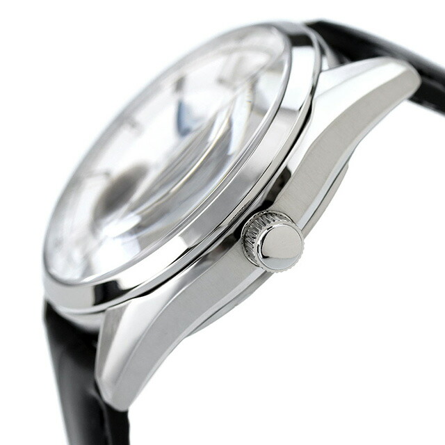 シチズン コレクション メカニカル クラシック オープンハート 自動巻き 腕時計 メンズ オープンハート CITIZEN COLLECTION NH9111-11B アナログ シルバー ブラック 黒 日本製 ブランド おしゃれ 防水 プレゼント 男性 実用的