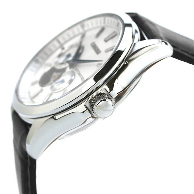 シチズン コレクション メカニカル 自動巻き 腕時計 ブランド メンズ オープンハート CITIZEN COLLECTION NP1011-08A アナログ シルバー ブラック 黒 おしゃれ 防水 プレゼント 男性 実用的