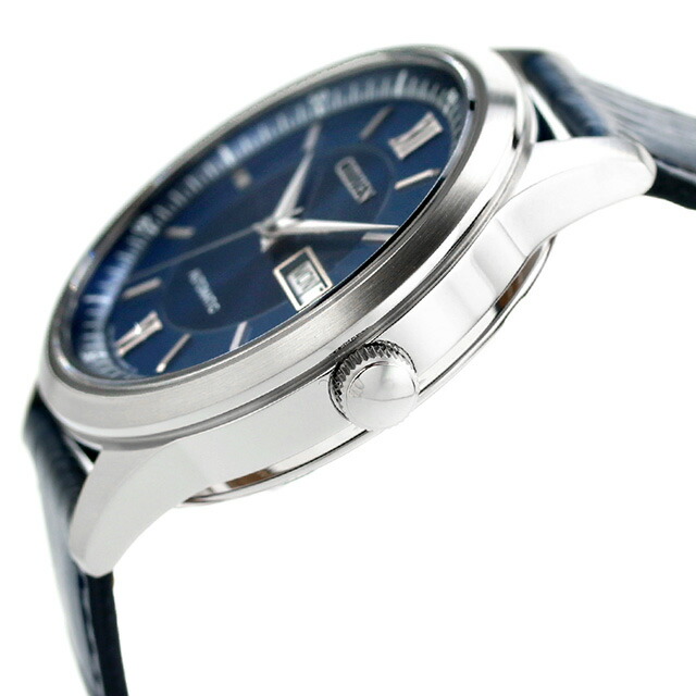 シチズン コレクション メカニカル デイ＆デイト 自動巻き 腕時計 ブランド メンズ CITIZEN COLLECTION NY4050-11L アナログ ネイビー おしゃれ 防水 プレゼント 男性 実用的