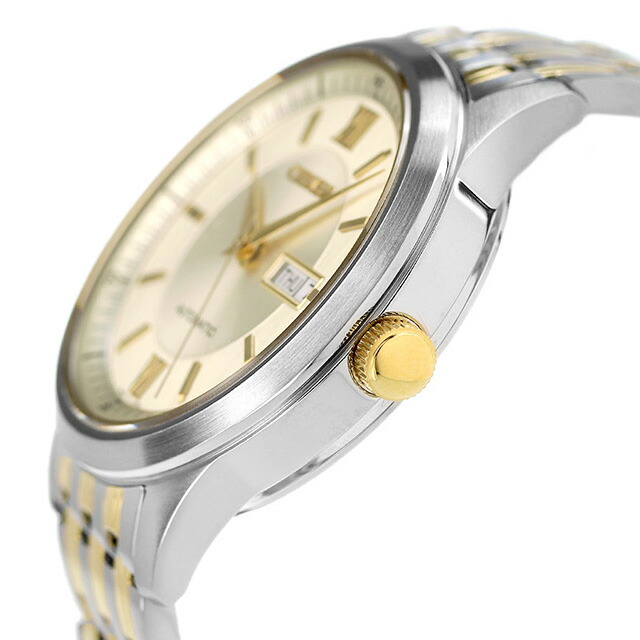 シチズン コレクション メカニカル クラシック 自動巻き 腕時計 メンズ CITIZEN COLLECTION NY4057-63P アナログ ゴールド シルバー 日本製 ブランド おしゃれ 防水 プレゼント 男性 実用的