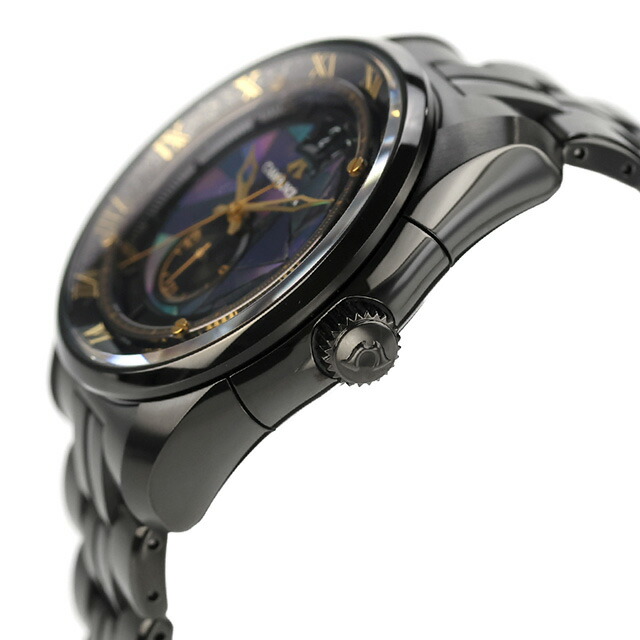 シチズン カンパノラ 25周年記念限定モデル メカニカル 自動巻き 腕時計 ブランド メンズ 数量限定 CITIZEN CAMPANOLA NZ0004-57E アナログ マルチカラー ブラック 黒 高級 おしゃれ 防水 文字盤 大きい プレゼント 男性 実用的