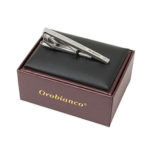 オロビアンコ ネクタイピン メンズ Orobianco ORT209A シルバー アクセサリー タイバー タイピン ジュエリー ブランド 高級 おしゃれ プレゼント 男性 実用的 かっこいい