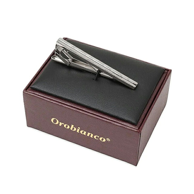 オロビアンコ ネクタイピン メンズ Orobianco ORT299 シルバー アクセサリー タイバー タイピン ジュエリー ブランド 高級 おしゃれ プレゼント 男性 実用的 かっこいい