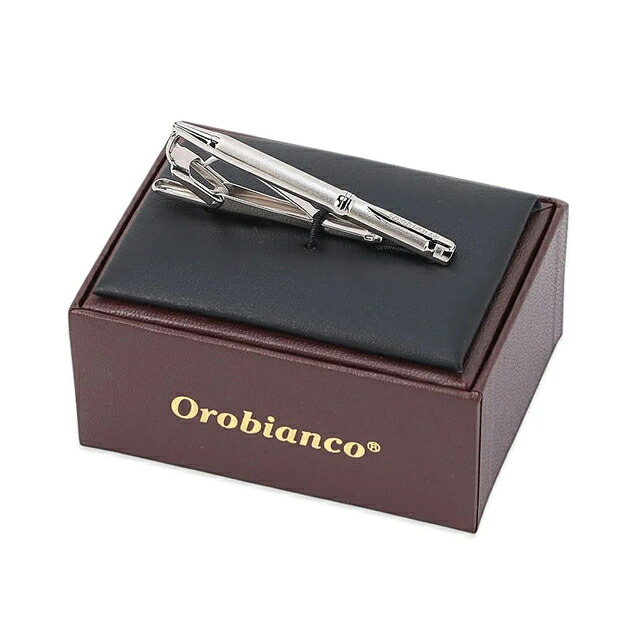 オロビアンコ ネクタイピン メンズ Orobianco ORT399A シルバー アクセサリー タイバー タイピン ジュエリー ブランド 高級 おしゃれ プレゼント 男性 実用的 かっこいい