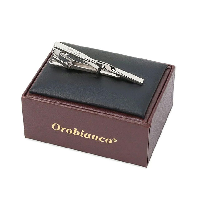オロビアンコ ネクタイピン メンズ Orobianco ORT426A シルバー アクセサリー タイバー タイピン ジュエリー ブランド 高級 おしゃれ プレゼント 男性 実用的 かっこいい