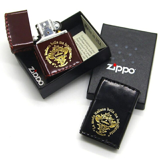 オロビアンコ ライター ブランド Orobianco 30周年記念限定モデル ZIPPO オイルライター ORZ-030BR ブラウン