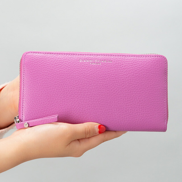 ジャンニキアリーニ 長財布 メンズ レディース ブランド GIANNI CHIARINI PF 5042 GRN ピンク ウォレット 高級 おしゃれ プレゼント 実用的