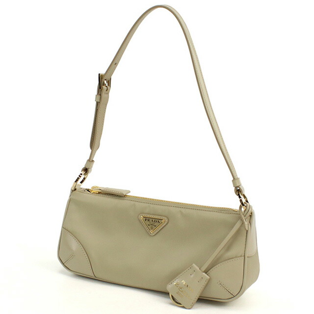 プラダ セミショルダー レディース ブランド PRADA 1BC201 ベージュ バッグ
