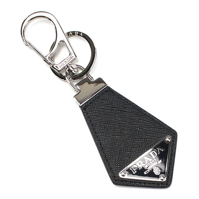 プラダ キーリング ユニセックス ブランド PRADA 2PP041 ブラック 小物