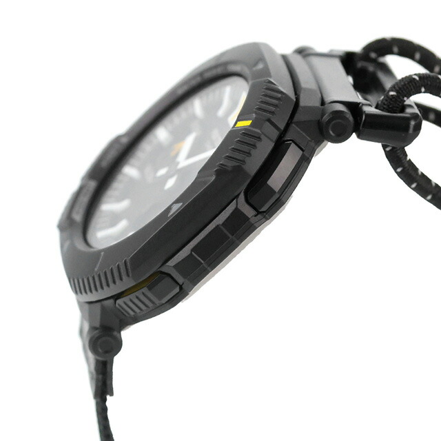 プロトレック PRO TREK タフソーラー（ソーラー充電システム） PRJ-B001B-1 ハイカーライン Bluetooth メンズ 腕時計 ブランド カシオ casio アナデジ オールブラック 黒 おしゃれ 防水 プレゼント 男性 実用的