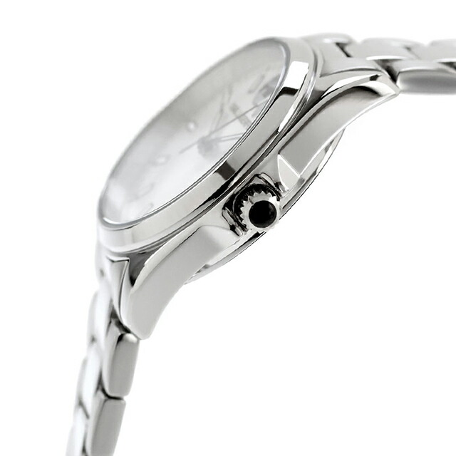 カール・ラガーフェルド ラウンド エッセンシャル クォーツ 電池式 腕時計 ブランド レディース KARL LAGERFELD R0553107505 アナログ シルバー おしゃれ 防水 かわいい プレゼント 女性 実用的
