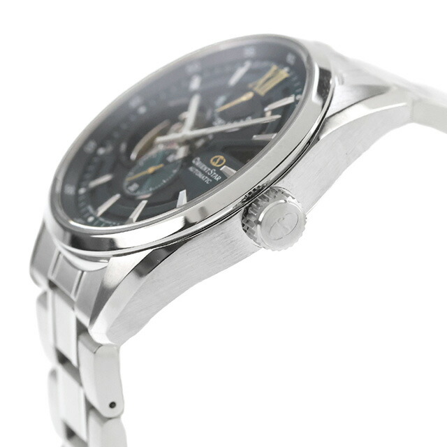 オリエントスター Contemporary Modern Skeleton 自動巻き 腕時計 ブランド メンズ オープンハート ORIENT STAR RK-AV0134E アナログ グリーン 日本製 おしゃれ 防水 プレゼント 男性 実用的