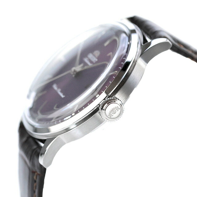 オリエント Classic Orient Bambino 自動巻き 腕時計 ブランド メンズ ORIENT CLASSIC RN-AC0032V アナログ パープル ダークブラウン おしゃれ 防水 プレゼント 男性 実用的
